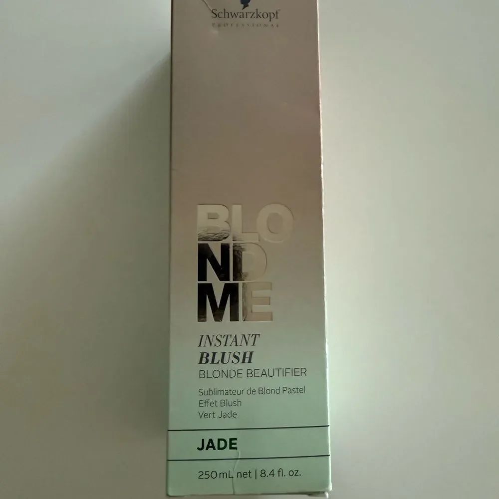 Schwarzkopf BlondMe Instant Blush Blonde Beautifier, Jade, New